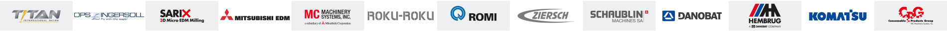 WSM Technology is an authorized dealer for Mitsubishi EDM, OPS Ingersoll, Roku-Roku, ROMI, Sarix, Schaublin and more